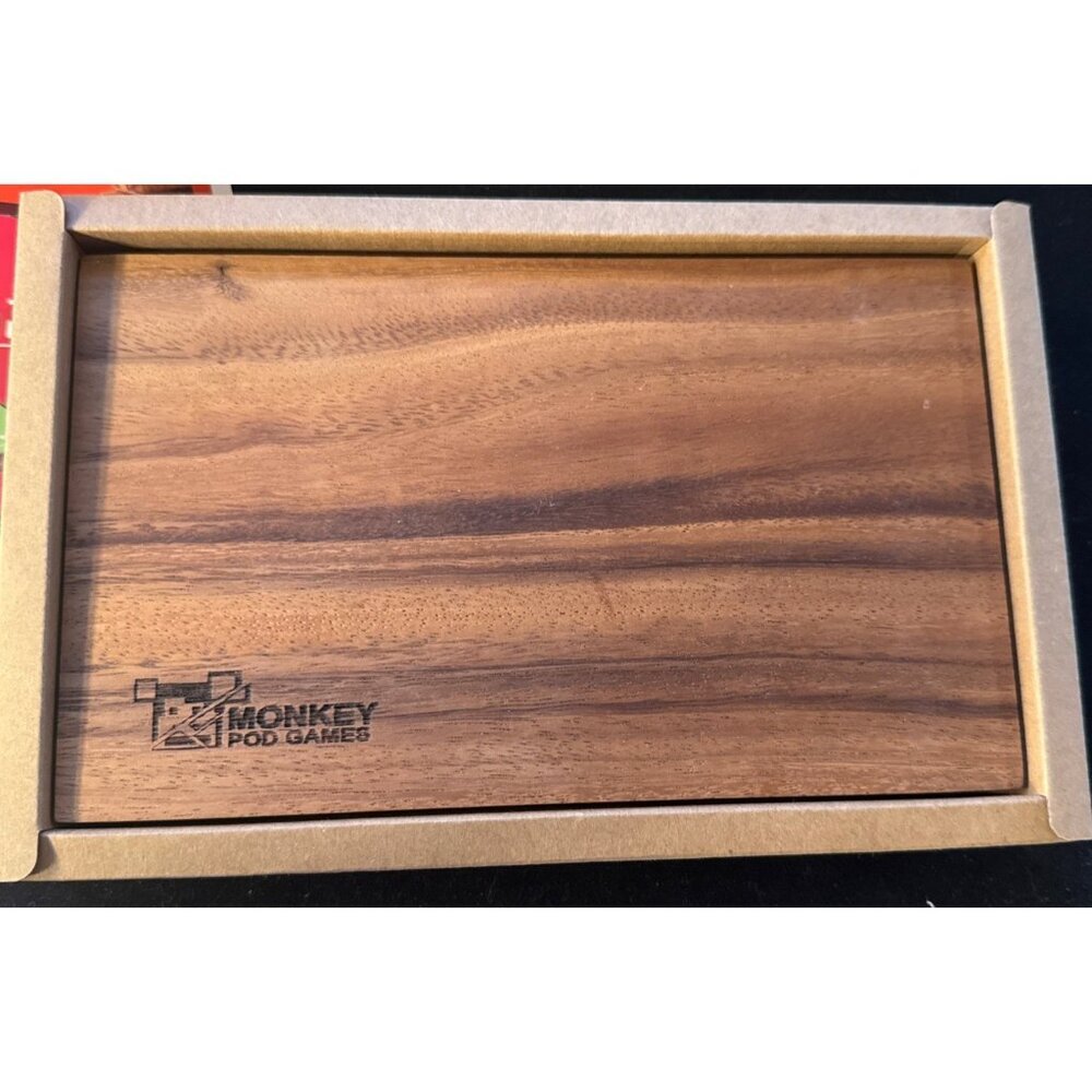 Monkey Pod Games Egg Tangram Set Wood Box Develops Creative Thinking - Picture 3 of 6